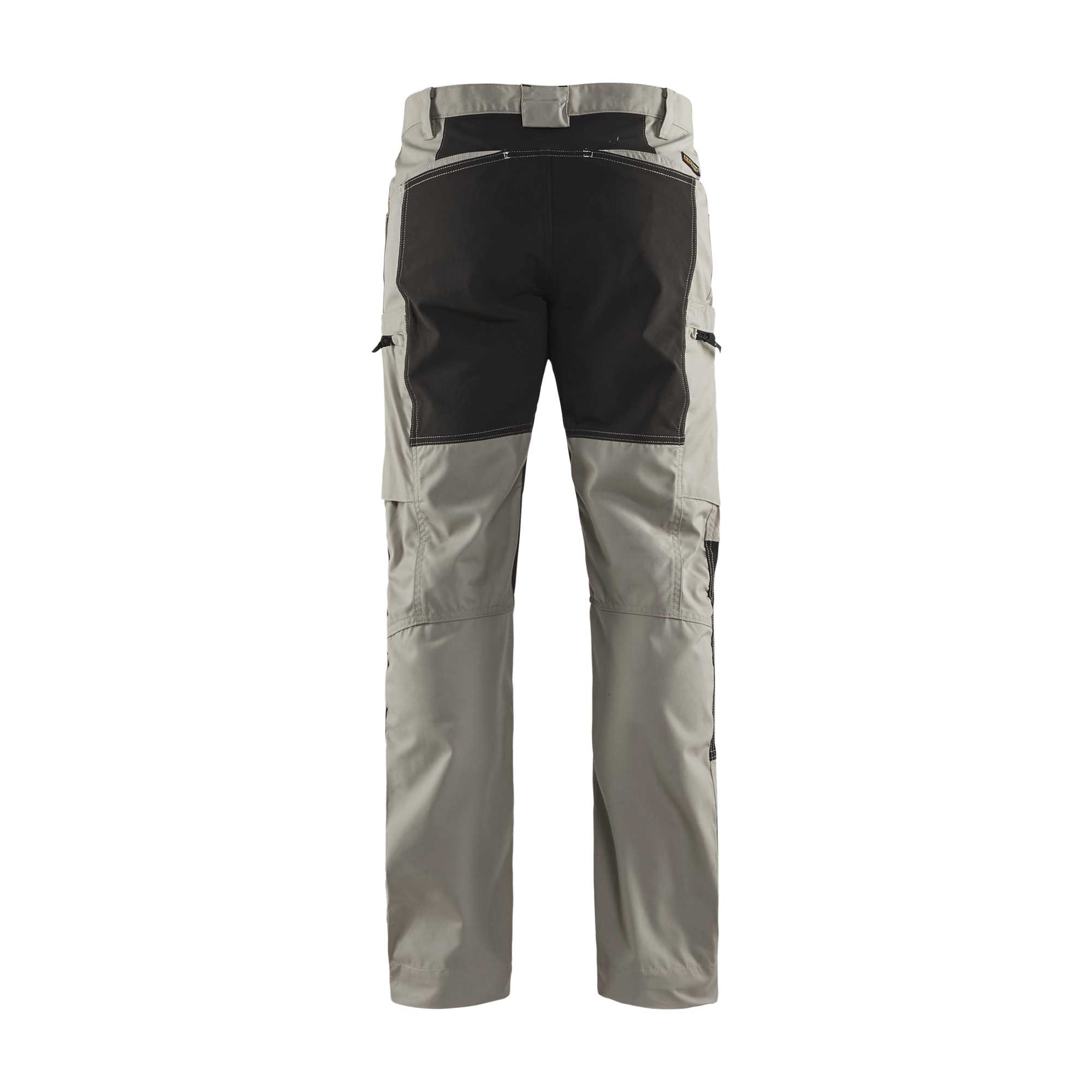 BLAKLADER 14591845 Service Trousers with Stretch Work Trousers Men - stretch panels